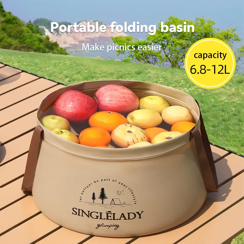 Collapsible Travel Basin